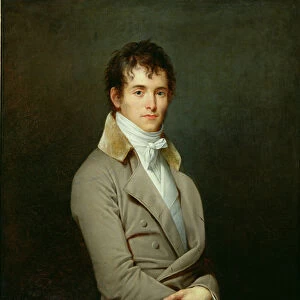 Portrait of Paulin-Guerin (1783-1855) 1801 (oil on canvas)