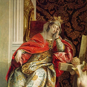 Portrait of Saint Helena (oil on canvas)