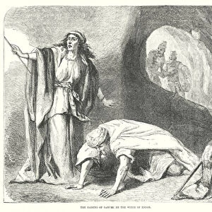The Raising of Samuel by the Witch of Endor (engraving)