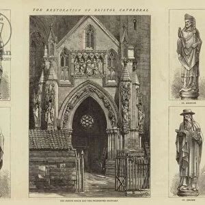 The Restoration of Bristol Cathedral (engraving)