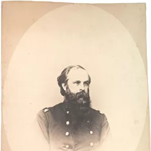 Salt print of Col. George Sears Greene, 1860 (sepia photo)
