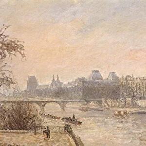 The Seine and the Louvre, 1903 (oil on canvas)
