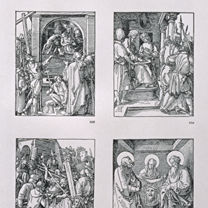 The Small Passion series (clockwise): Ecce Homo; Pilate Washing his Hands