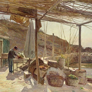 The Storehouse at Ciotat, before 1903 (oil on canvas)