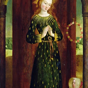 Virgin with the Ears of Corn (tempera on panel)