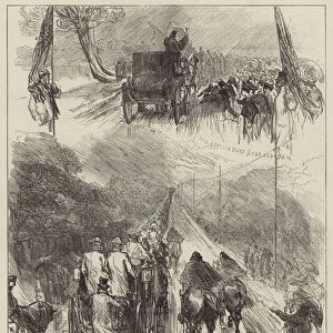 Visit of the Corporation of London to Epping Forest (engraving)