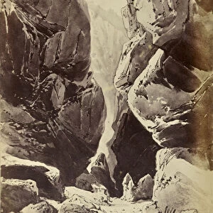 Abyssinia. Sooroo Pass 1867 1868 Albumen silver print