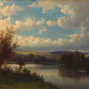 Landscape Granby Connecticut 1870s Hendrik Dirk Kruseman van Elten