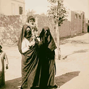 Native women child 1900 Egypt
