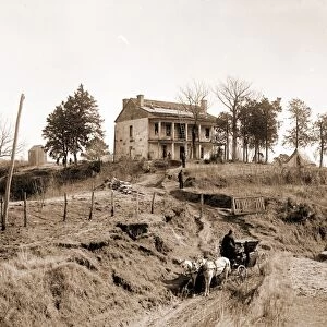 Pembertons Headquarters, Vicksburg, Miss, Pemberton, John Clifford, 1814-1881