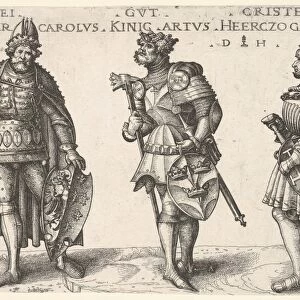 Three Worthy Christians Charlemagne King Arthur