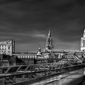 The Cathedral and The Millennium Bridge