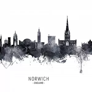 Norwich England Skyline