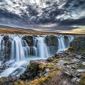 Unknown falls in Iceland