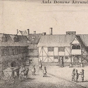 Arundel House from the South, 1646. 1646. Creator: Wenceslaus Hollar
