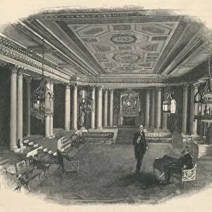 Buckingham Palace: The Marble Hall, 1886