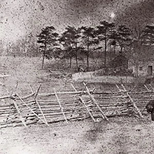 Bull Run. Matthews House, 1861-62. Creator: George N. Barnard