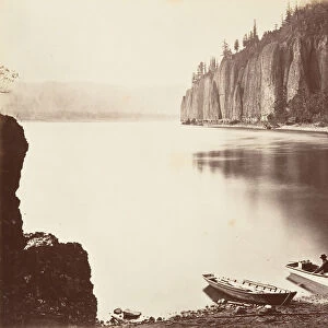 Cape Horn, Oregon, 1867, printed ca. 1876. Creator: Carleton Emmons Watkins