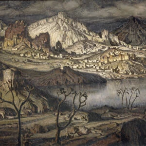 The Cimmerian region, 1910. Artist: Bogayevsky, Konstantin Fyodorovich (1872-1943)