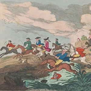The City Hunt, ca. 1810. ca. 1810. Creator: Thomas Rowlandson