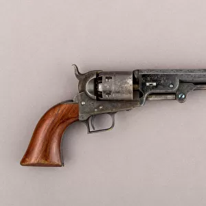 Colt Model 1851 Navy Percussion Revolver, serial no. 2, American, Hartford, Connecticut