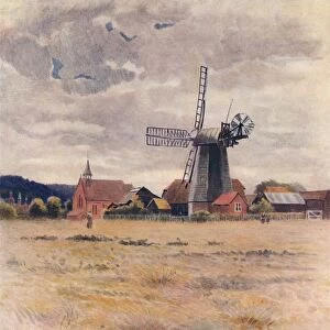 Cranleigh Windmill, 1911, (1914). Artist: Jamess Ogilvy