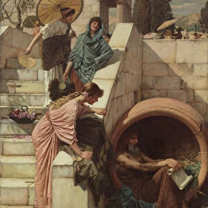 Diogenes, 1882. Artist: Waterhouse, John William (1849-1917)