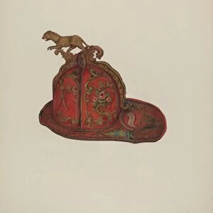 Firemans Hat, c. 1937. Creator: Harry Jennings