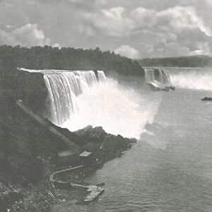 General view of Niagara Falls, 1895. Creator: Unknown