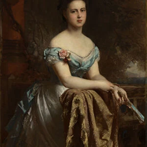 Grand Duchess Maria Alexandrovna of Russia, (1853-1920), 1873. Creator: Richter, Gustav