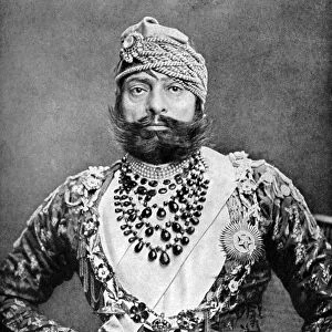 Indian maharajah, 1936