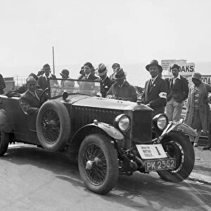 Invicta of DM Healey at the B&HMC Brighton Motor Rally, 1930. Artist: Bill Brunell