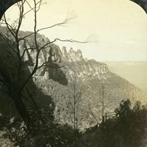 The Katoomba and Jamieson Basins, Blue Mountains, New South Wales, Australia, 1908