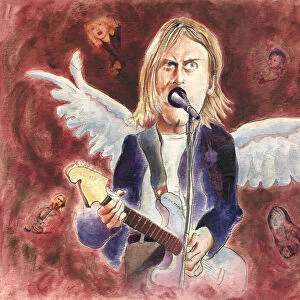 Kurt Cobain. Creator: Dan Springer