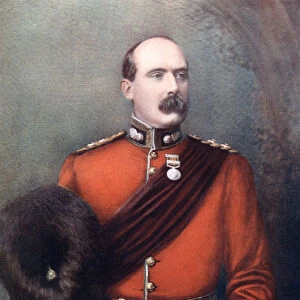 Lieutenant Colonel AW Thorneycroft, commanding Thorneycrofts Mounted Infantry, 1902. Artist: Mayall