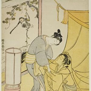 Lovers Parting at Dawn, c. 1767 / 68. Creator: Suzuki Harunobu