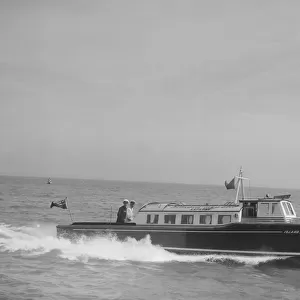 The motor boat Island Enterprise, S. I