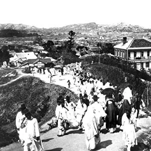 Nam San, Korea, 1900