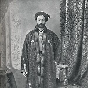 The officer in charge of the holy shrine at Mashhad, Persia, 1902
