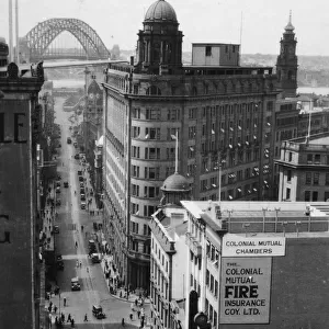 Pitt Street, Sydney, New South Wales, Australia, 1945