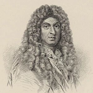 Portrait of the composer Jean-Baptiste Lully (1632-1687). Creator: Anonymous