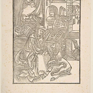 Saint Jerome Extracting a Thorn from the Lions Foot, Lyons, 1508 (copy). n. d