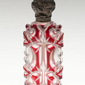 Scent Bottle, Bohemia, c. 1840 / 50. Creator: Bohemia Glass