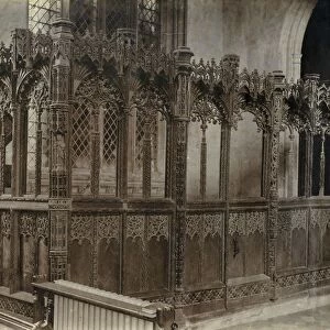 The Spring Chantry in the church of St Peter and St Paul, Lavenham, Suffolk. Creator: Unknown