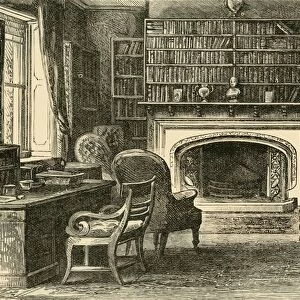 The Study at Hawarden, 1898. Creator: Unknown