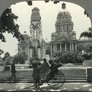 Town Hall and World War Memorial, Durban, South Africa, c1930s. Creator: Unknown
