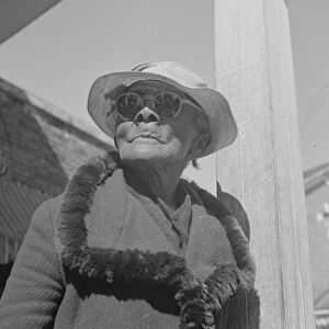 Woman who says she is 104 years old, Daytona Beach, Florida, 1943. Creator: Gordon Parks