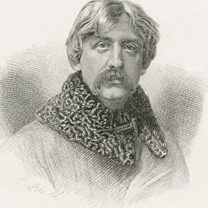 Francis Bret Harte, 1836 -1902. American Author And Poet. From The Complete Works Of Bret Harte, Published 1880