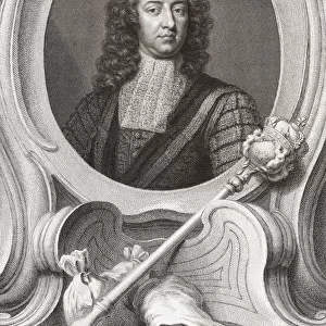 Henry Boyle, 1st Baron Carleton, 1669 - 1725. Anglo-Irish politician. Lord of the Treasury and Chancellor of the Exchequer. From the 1813 edition of The Heads of Illustrious Persons of Great Britain, Engraved by Mr. Houbraken and Mr. Vertue With Their Lives and Characters