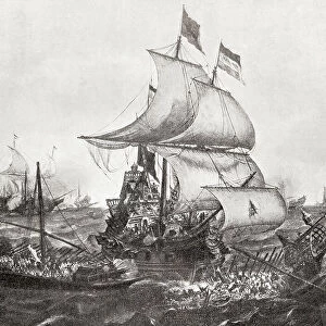 Naval Battle Of Gibraltar Battle Gibraltar Eighty Years War